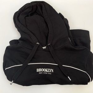 H&M Womens Black Brooklyn Hoodie